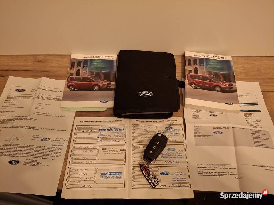 Ford Transit Connect Van Euro 6 2018r Furgon 3 komputer pokładowy pomorskie Sierakowice