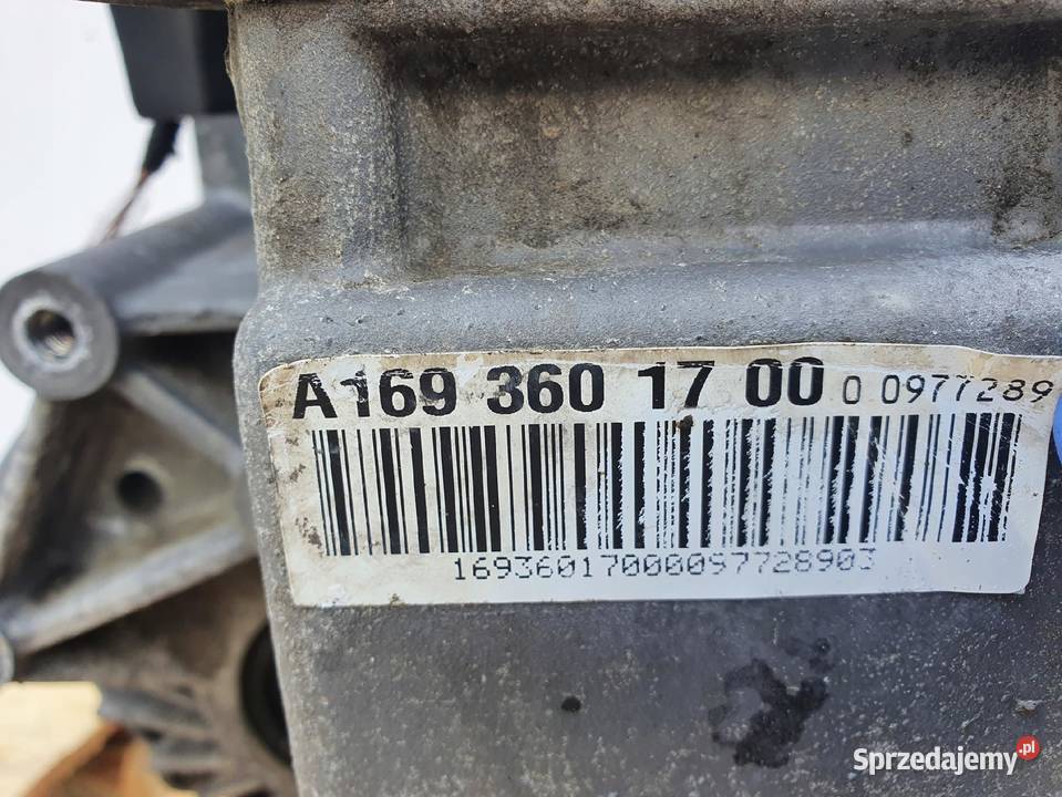 Mercedes W169 20 CDI SKRZYNIA BIEGÓW A1693601700 lubelskie Rudka