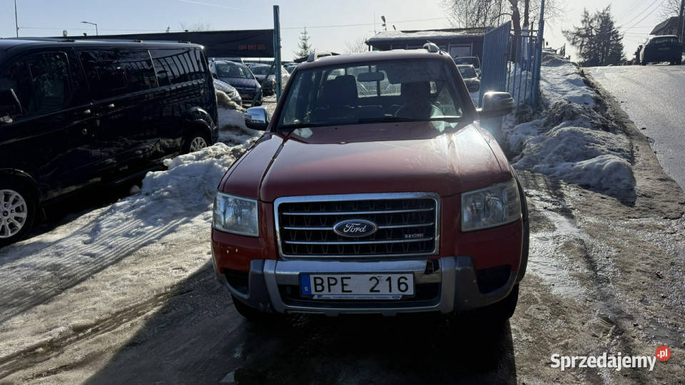 Ford Ranger 25tdci 140 4x4 Wildtrak skóry zamsz autoalarm pomorskie Gdańsk