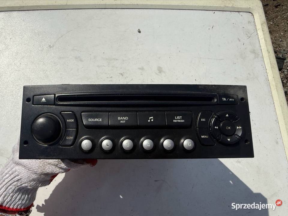 Radio fabryczne Peugeot 307 osobowe