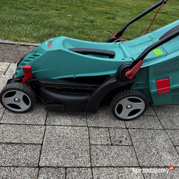 kosiarka elektryczna Bosch ARM 34 z koszem 2970 Kosiarki elektryczne dolnośląskie Lubin sprzedam