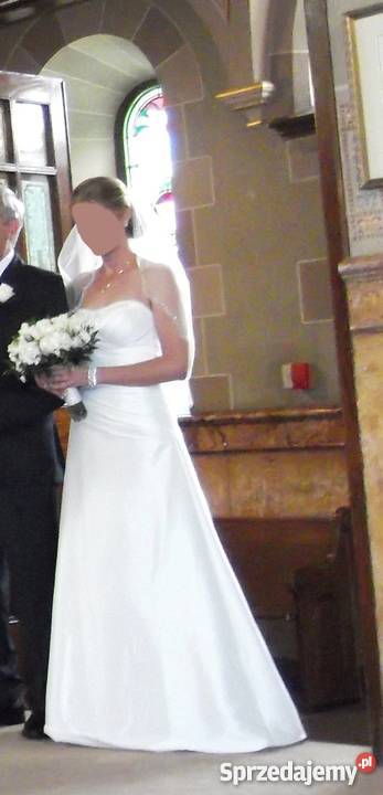 OKAZJA Klasyczna suknia ślubna Bielsko-Biała