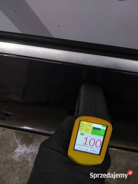 DRZWI PRAWE PRZÓD CZARNE Skoda Superb II