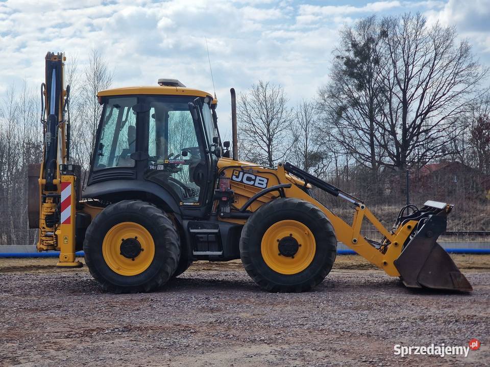 JCB 4CX BOGATE WYPOSAŻENIE JOYSTICK KLIMA Płoty