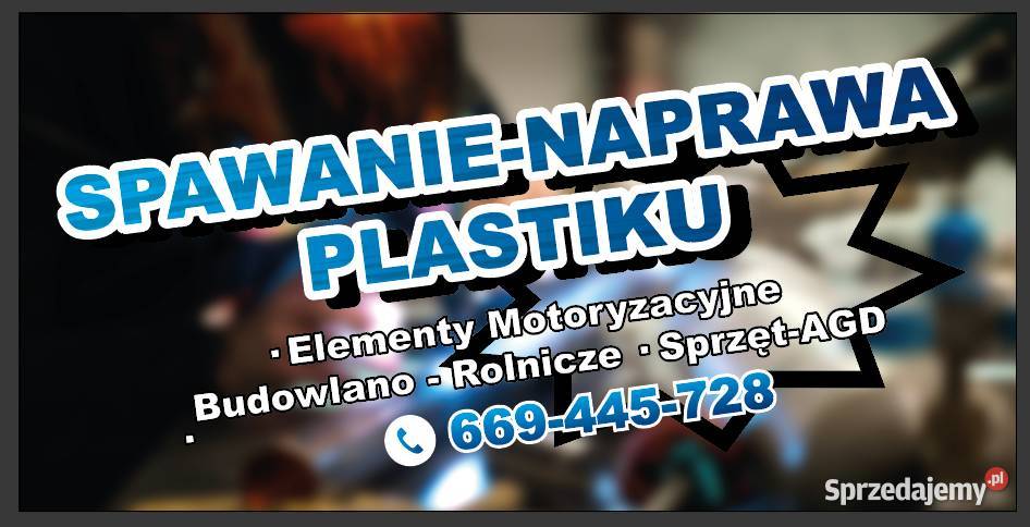 SpawanieNaprawa Tworzyw Sztucznych świętokrzyskie naprawa