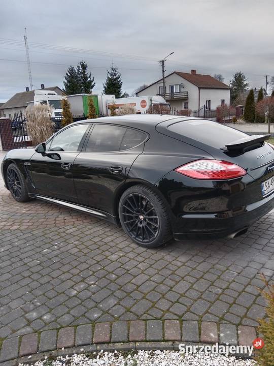 Piękne Porsche Panamera wersja Black edition Radzyń Podlaski