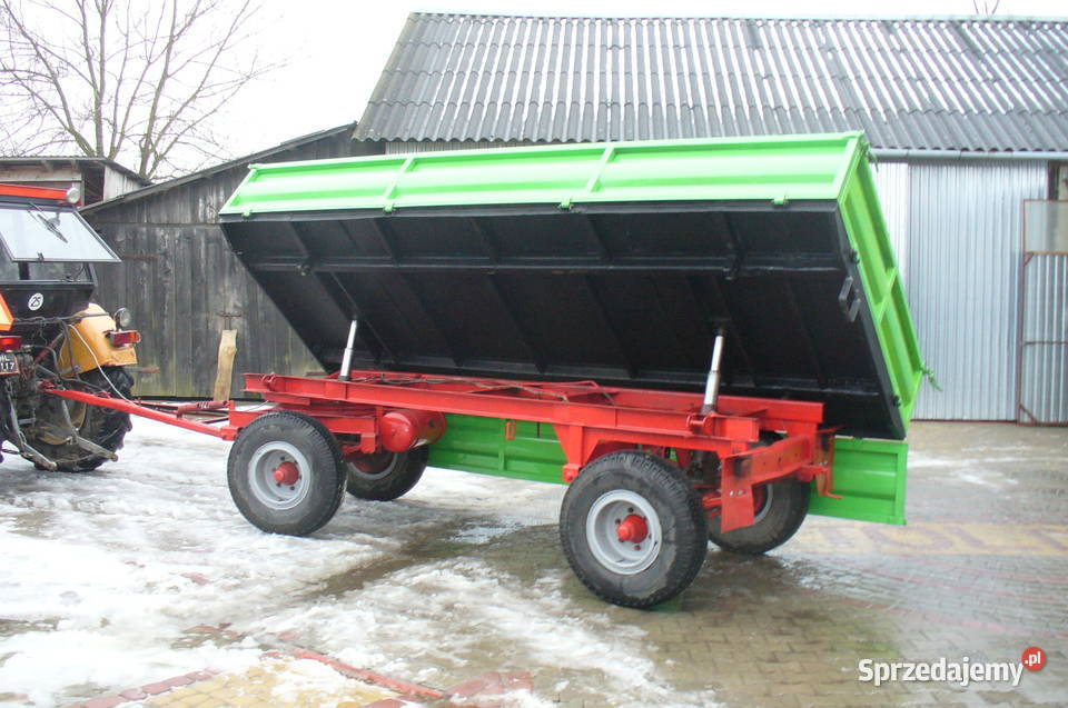 Przyczepa rolnicza wywrotka bss brandys hl lubelskie Krasnystaw