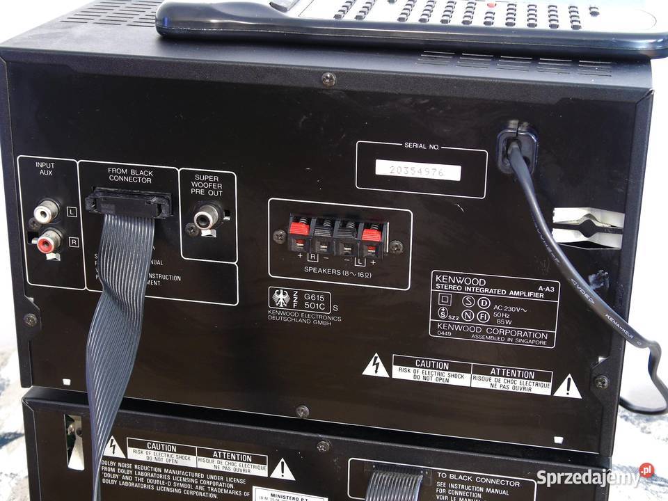 Wzmacniacz pilot korektor graficzny tuner Mag Jasło