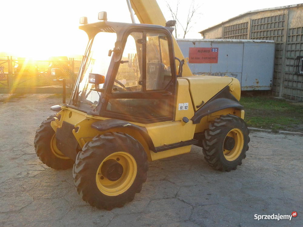 ładowarka teleskopowa JCB 520 łyżka i widły pale Radziłów