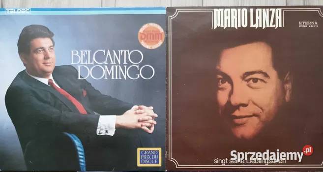 4 Albumy winylowe Trzech słynnych tenorów Wronki