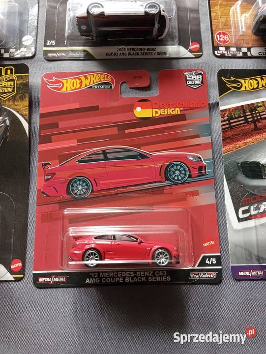 Hot Wheels Premium 6X MercedesBenz AMG CLK C 63 Samochody i pojazdy Jaworzno