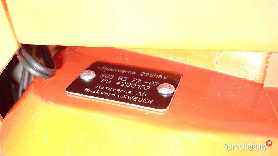 Husqvarna 225 HBV części cylinder tłok wał Ogród świętokrzyskie Łagów