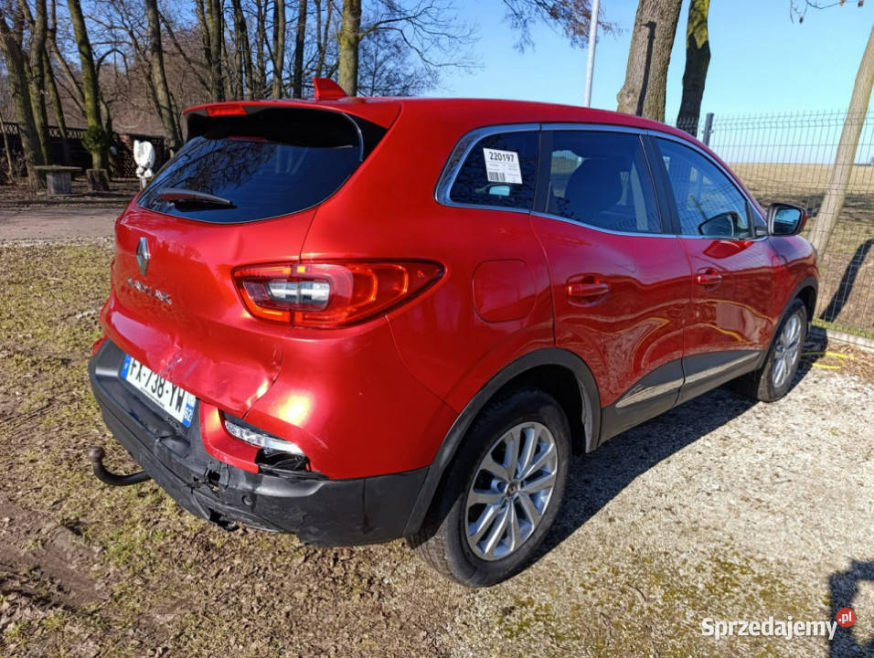 Renault Kadjar 15 dci 84 I 2015 wielkopolskie Pleszew sprzedam