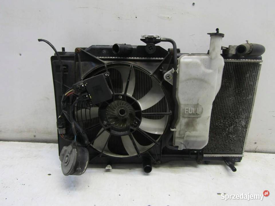 KOMPLET CHŁODNIC WENTYLATOR 15D MAZDA 2 DJ 15 D osobowe