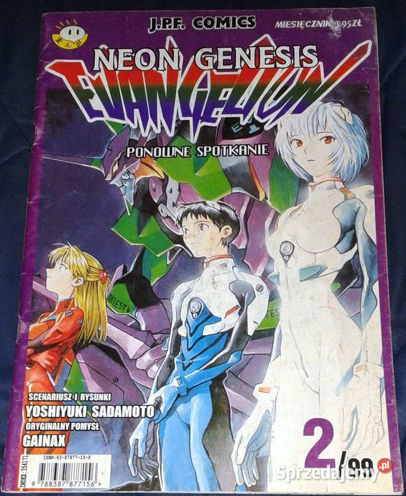 Neon Genesis Evangelion 27 1999 sprzedam