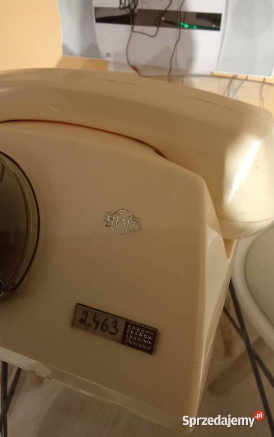 Sprzedam Kolekcjonerski Telefon Stacjonarny PRL Golub-Dobrzyń