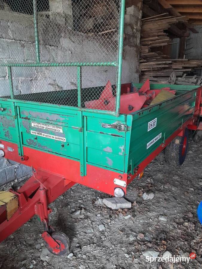 Rozrzutnik obornika 25 3 35 t warfama pottinger Mszana Dolna