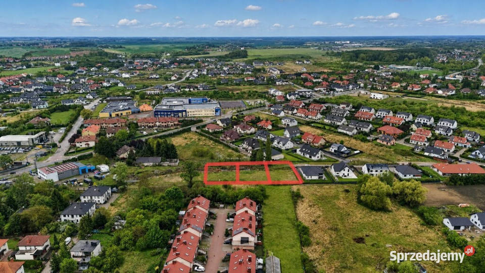 Działki budowlane pod bliźniaki w Mierzynie Sprzedaż