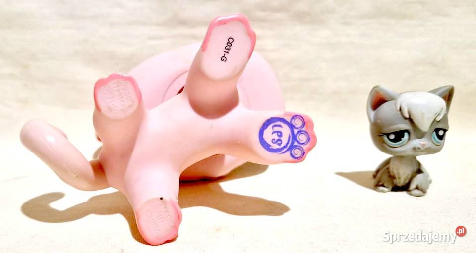 Littlest Pet Shop Jumbo Deco Pet Duża figurka Biała Podlaska