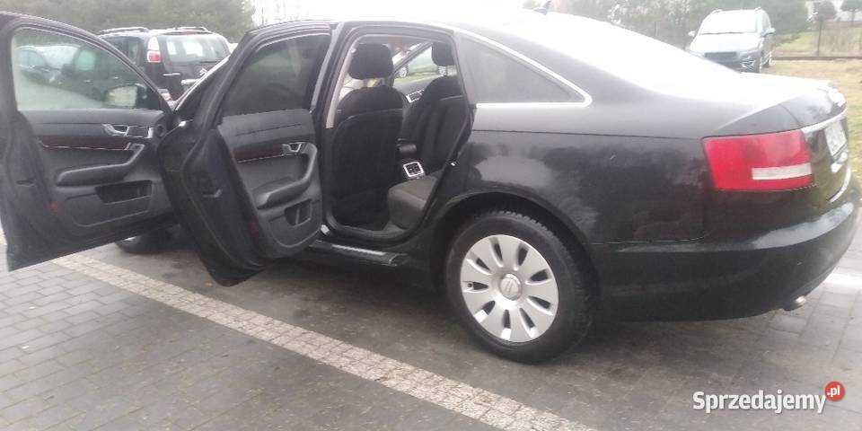 Audi A6 C6 limuzyna 20tdi 140 manuał czarny Kościerzyna