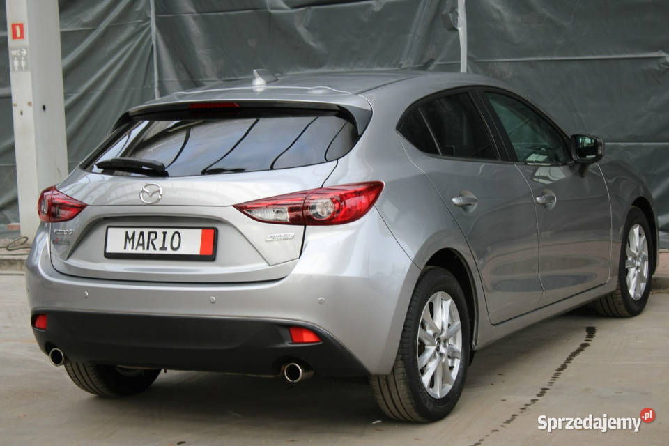 Mazda 3 BezwypadkowyBogate wyposazenieSuper kurtyny powietrzne Gliwice