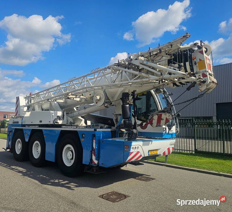 Dzwig samojezdny Liebherr Dźwigi, podnośniki Dźwigi, podnośniki Warszawa