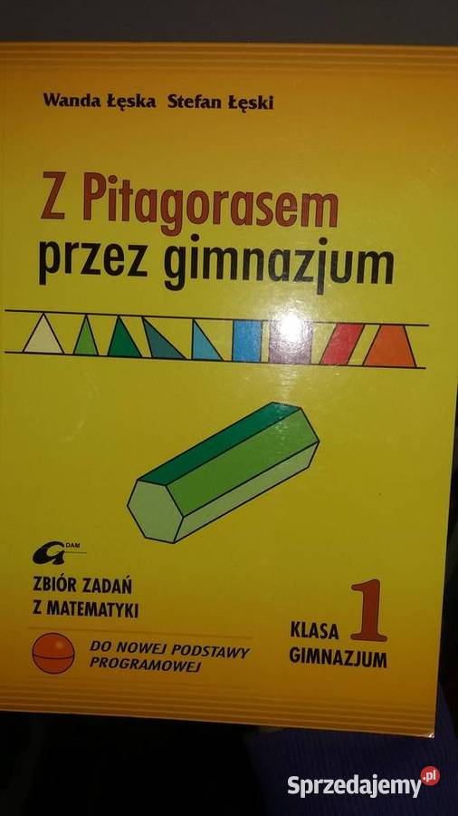 z Pitagorasem gimnazjum 1 zbiór matematyka Warszawa sprzedam