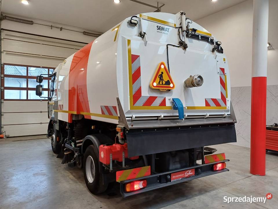 Renault D12 Zamiatarka Semat Zoeller Faun Euro6 5132cm3 Sierakowice