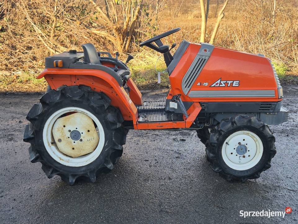 Traktorek traktor KUBOTA ASTE A15D 15 44 dolnośląskie Małuszyn