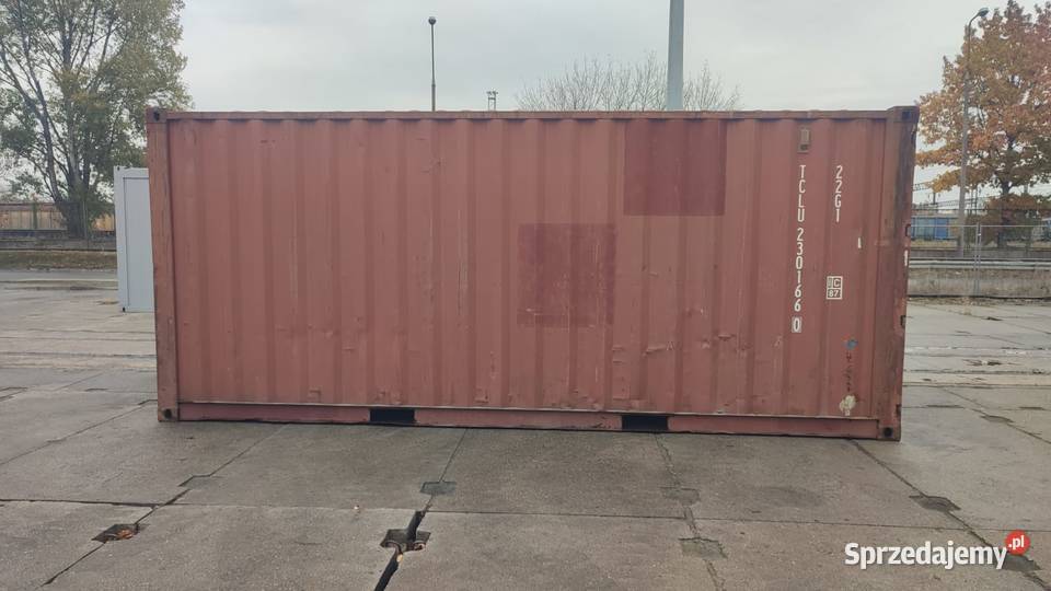 Kontener morski 20 DV 6 metrowy Kielce