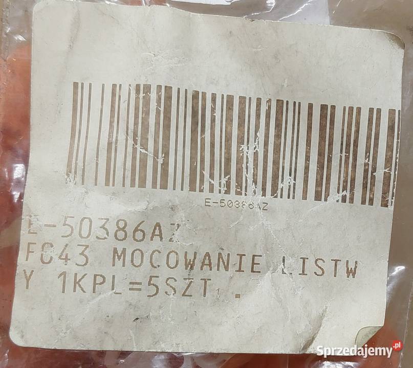 SPINKA MOCOWANIE LISTWY SCIANY BOCZNEJ RENAULT Mielęcin sprzedam
