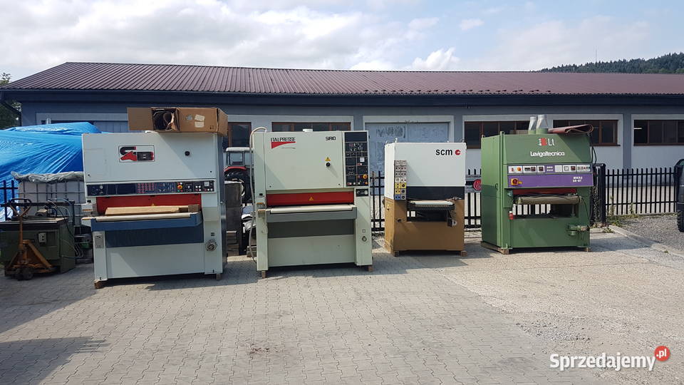 Szlifierka szerokotaśmowa SCM uno 90 dwutaśmowa