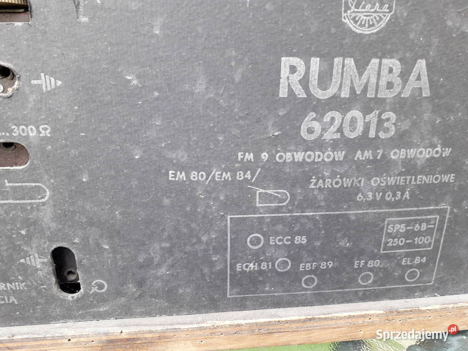 Radio lampowe Rumba Warszawa
