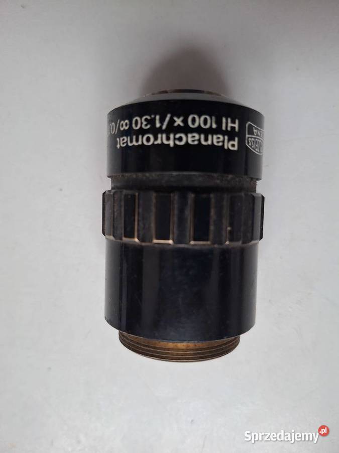 Mikroskop obiektyw mikroskou Carl Zeiss Kraków