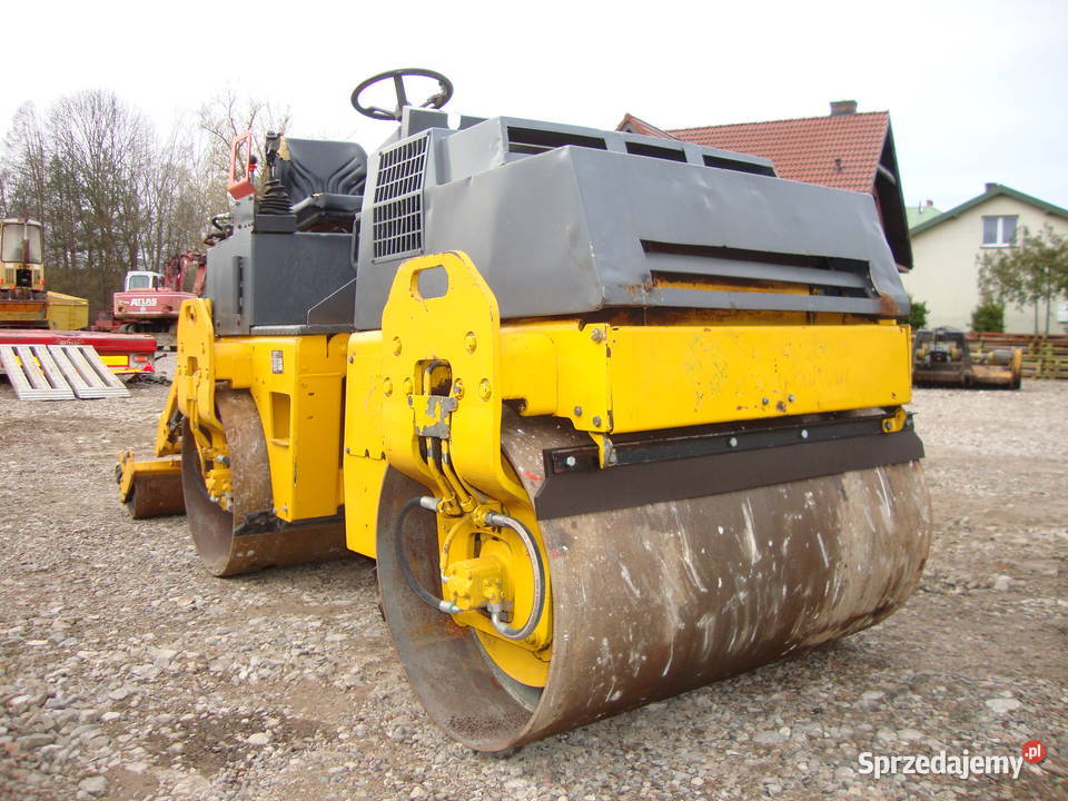 BOMAG BW 120 AD3 walec drogowy wibracja metal mazowieckie Czaplinek