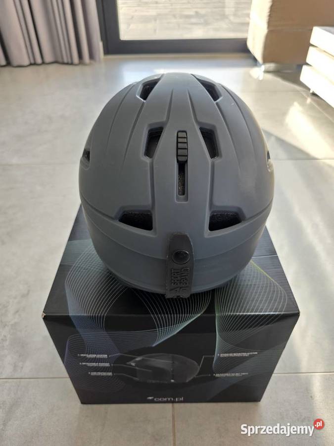 Kask narciarski 4F szary rozmiar LXL 5862 Suchań