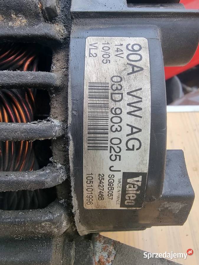 Alternator 90A skoda fabia vw polo lupo valeo sprzedam