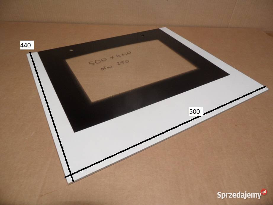 szyba drzwi piekarnika mastercook 50 X 44 Strawczyn