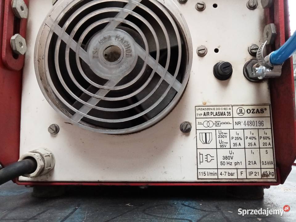 Przecinarka Plazmowa Air Plasma 35 Produkcja dolnośląskie