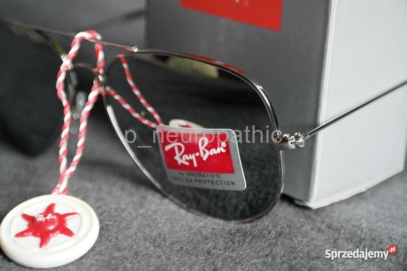 Okulary Ray Ban 3025 AVIATOR LW 3277 Okulary Lubin