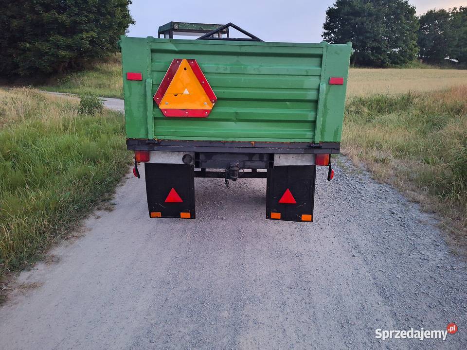 Sprzedam przyczepę dwukółka jedna oś 3 tony c330 nieuszkodzony Izbica-Wieś