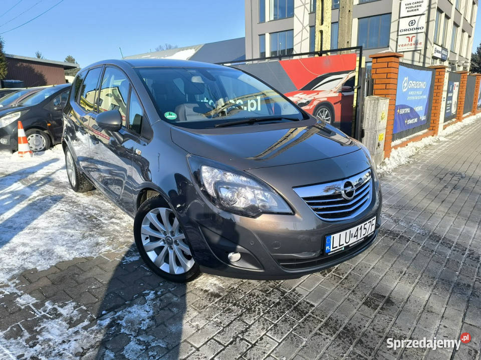 Opel Meriva 14i 16V 120 Turbo Klimatyzacja II czujnik deszczu lubelskie Łuków