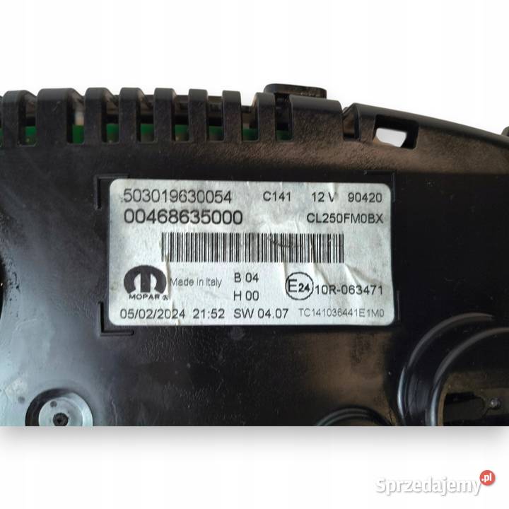 LICZNIK ZEGARY 00468635000 Fiat Ducato Jumper Chełm sprzedam