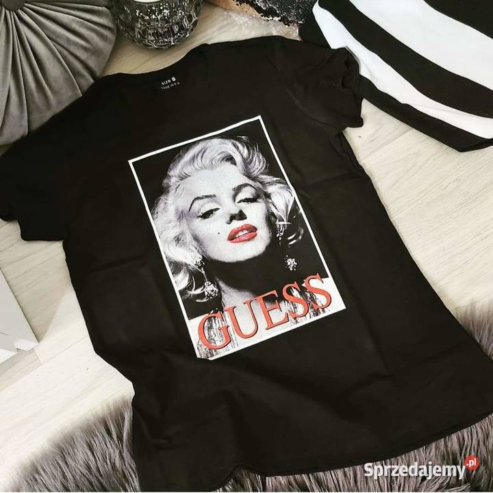 guess t shirt damski