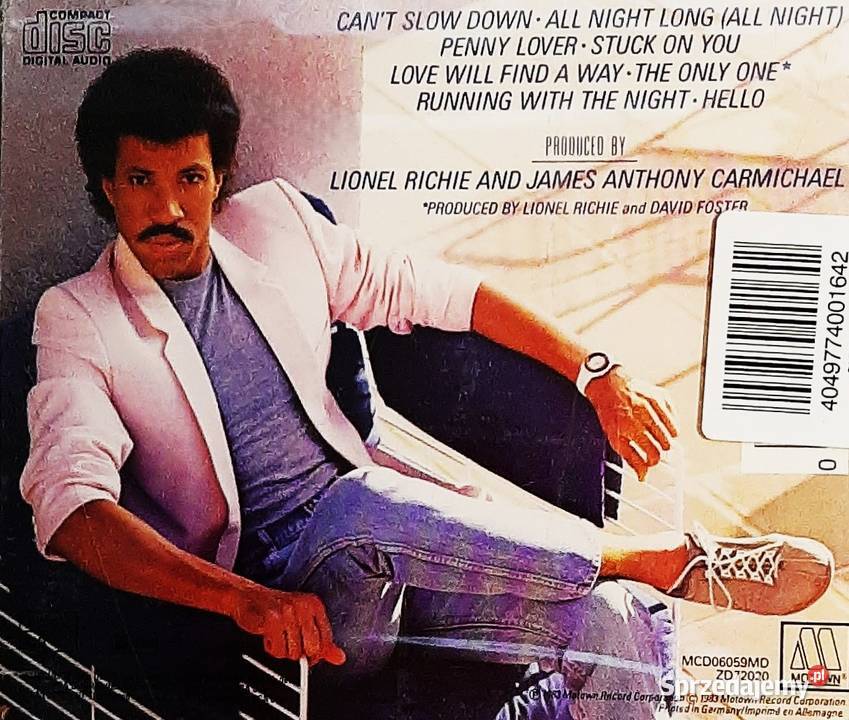 CD Nowa Najlepszy Album CD LIONEL RICHE Album pop Bydgoszcz