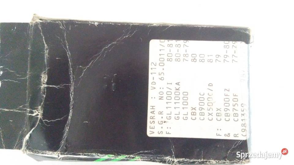 Klocki hamulcowe FDB182 HONDA GL GOLD WING CBX Bielsk Podlaski sprzedam