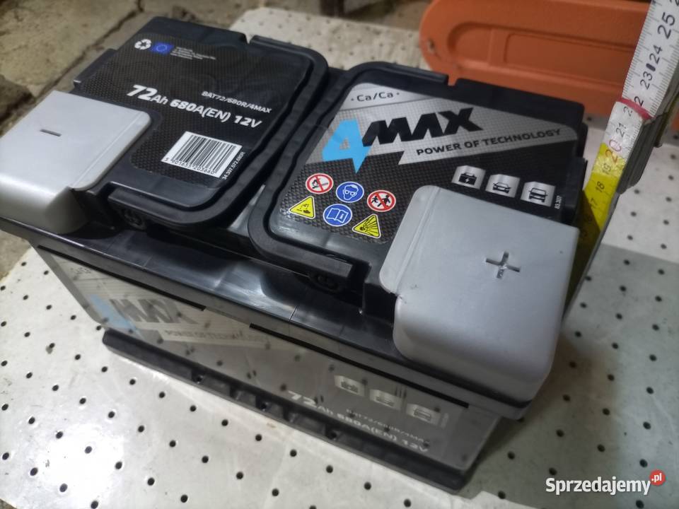 Akumulator 72ah używany stan idealny Rok produkcji 2024 Strażów