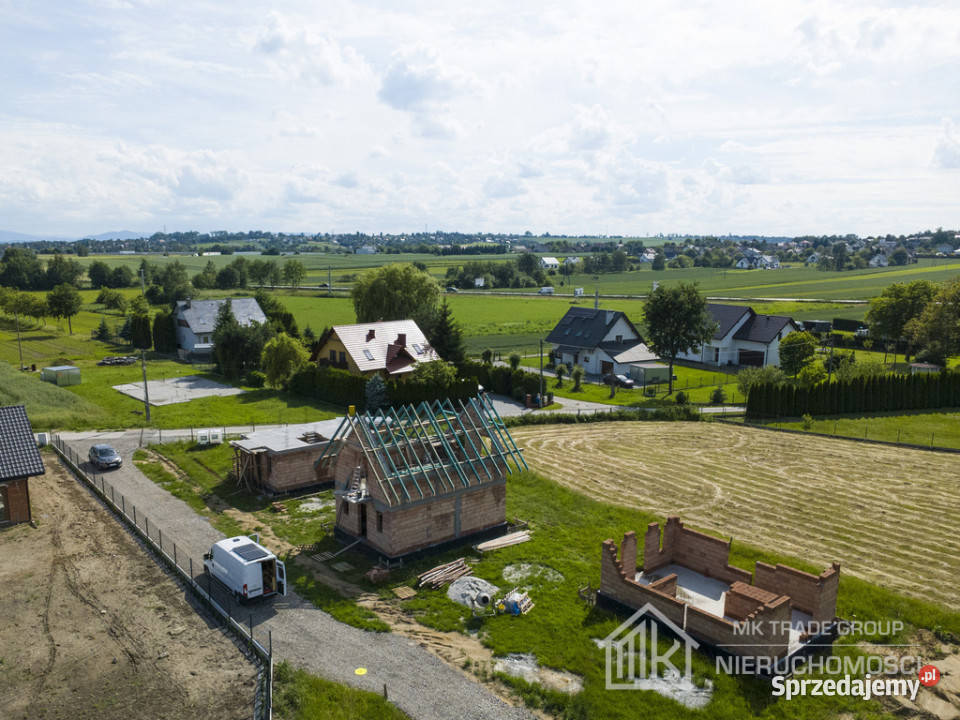 Nowy dom wolnostojący Kłaj pow 80m2 rekuperacja
