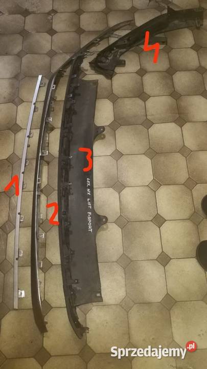 Dokładka spojler Lexus NX fsport lift 2017 zachodniopomorskie