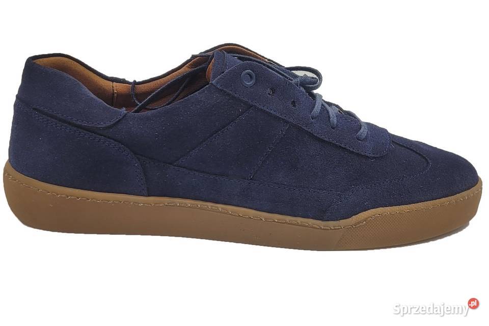 Sneakersy Zamszowe Męskie Niebieskie 40 45 inna Kalwaria Zebrzydowska